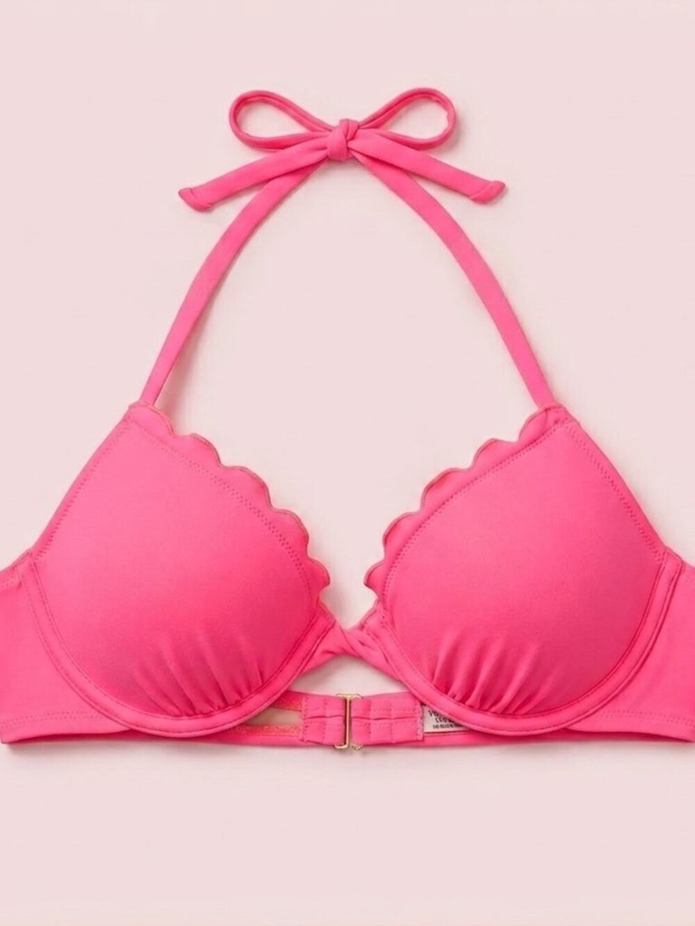 NWT Victoria’s Secret Neon Pink Bikini Top 36C